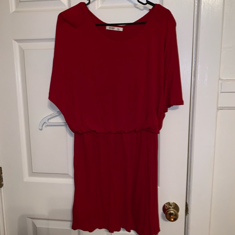 Red dress